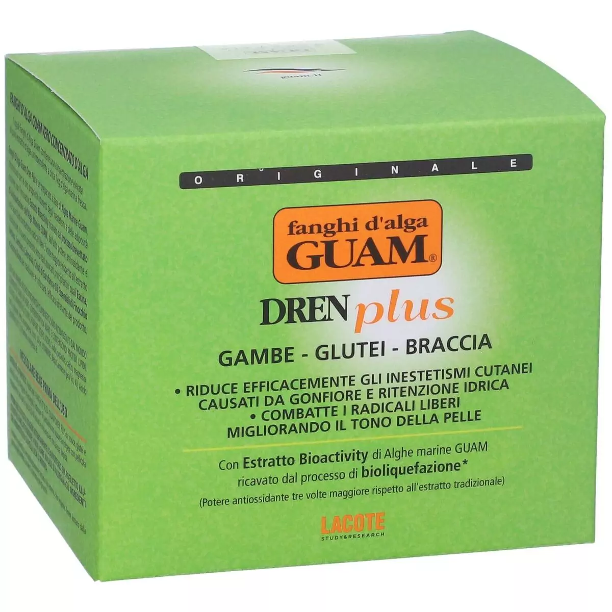 Маска антицеллюлитная с дренажным эффектом Guam Dren Plus Gambe Glutei Mask - 11191