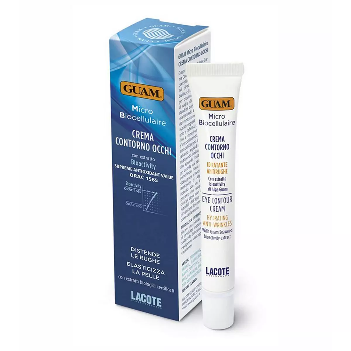 Микробиоклеточный контур-крем для век Guam Crema Contorno Occhi