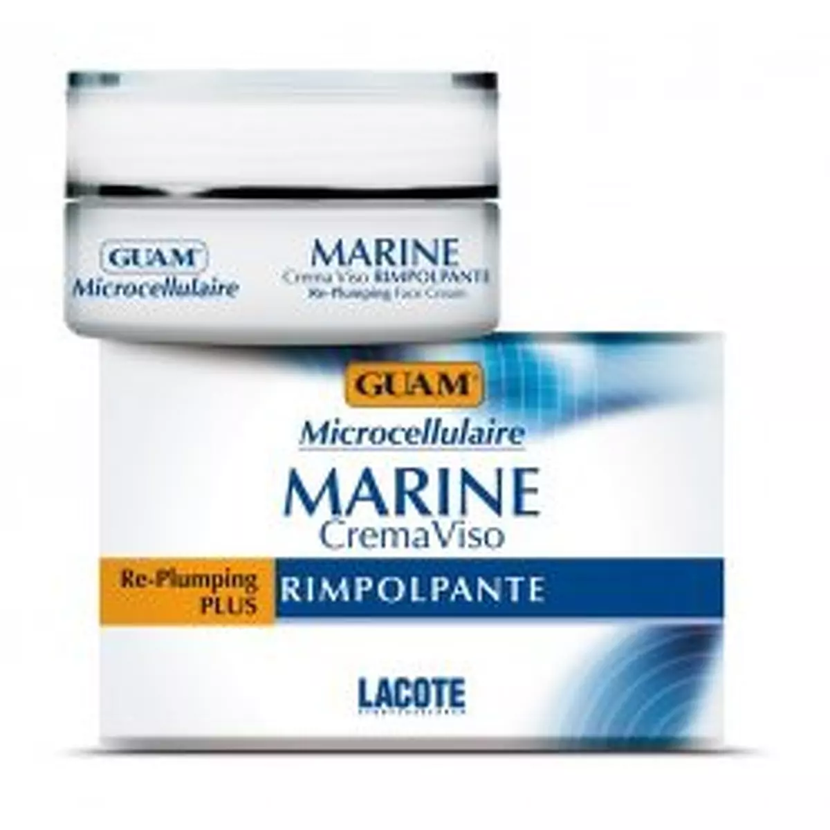 Микробиоклеточный укрепляющий крем против морщин Guam Micro Biocellulaire Crema Viso Rimpolpante Rimodellante