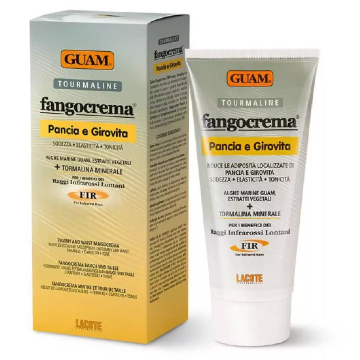 Фанго крем для живота и талии с разогревающим действием Guam Fangocrema Pancia e Girovita - 21079