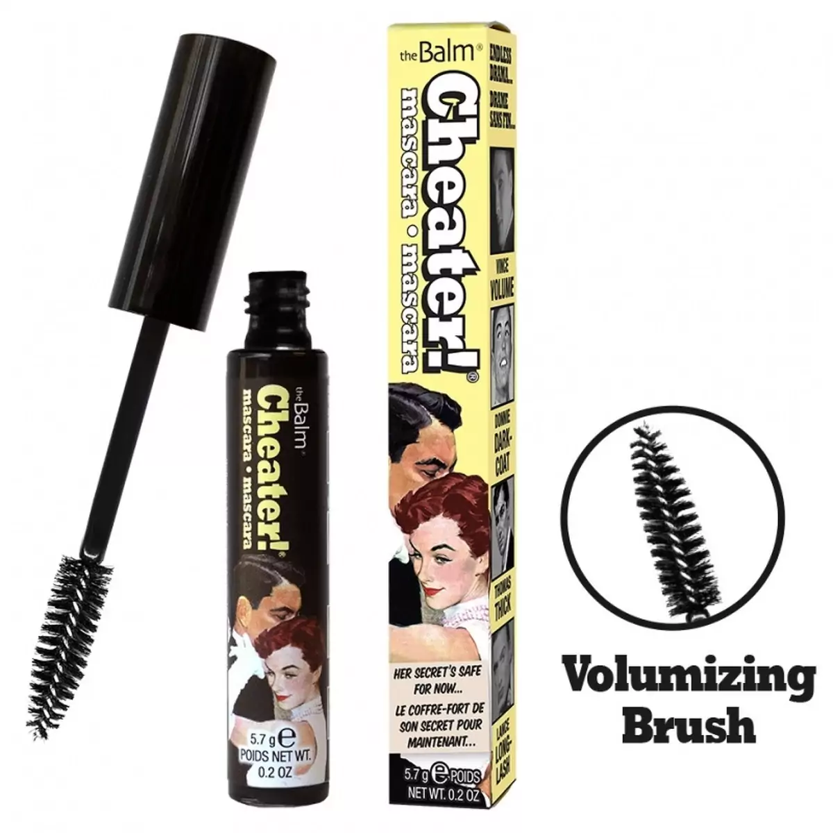 Туш для об\'єму вій theBalm Cheater