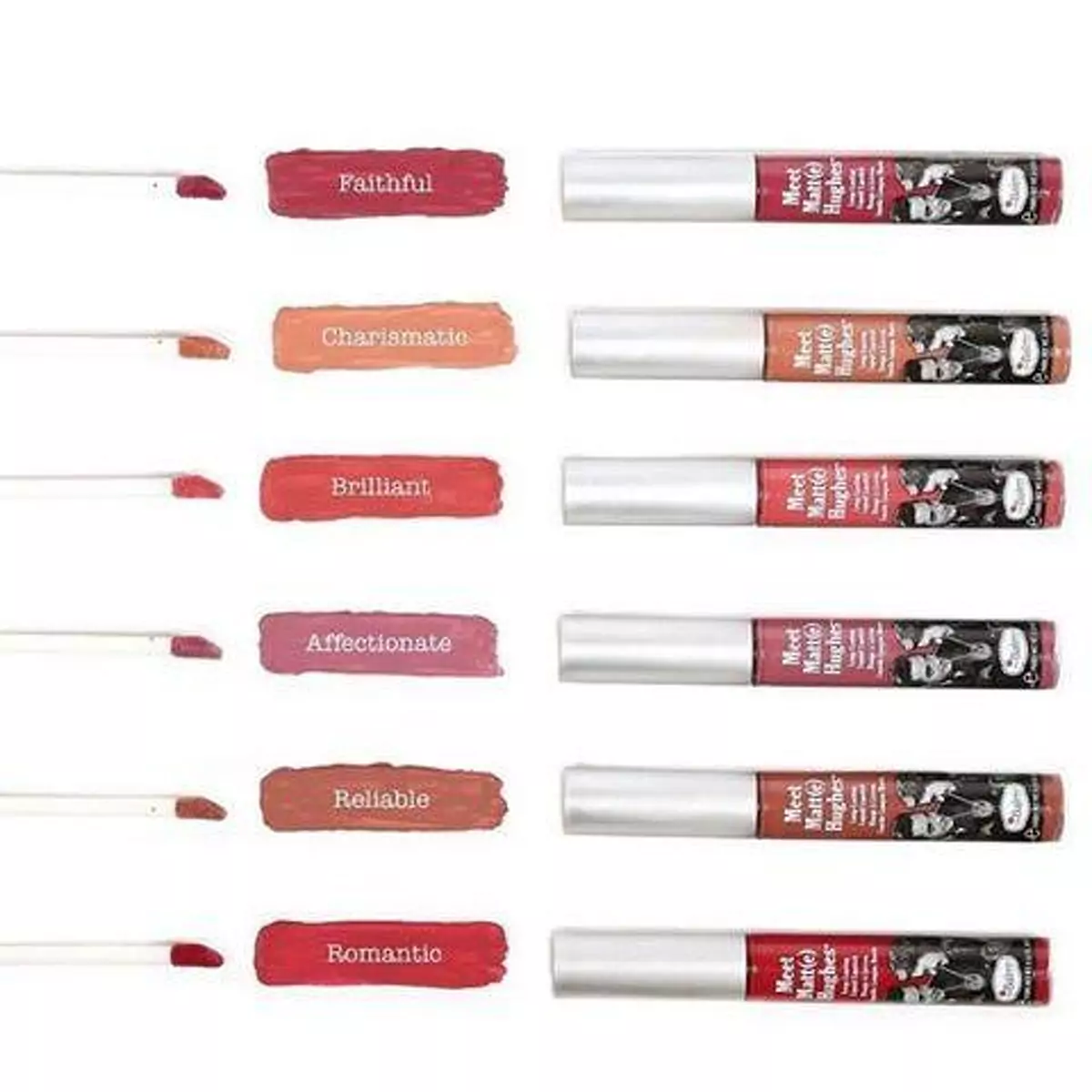 Набор мини блесков theBalm Meet Matte Hughes Mini vol2