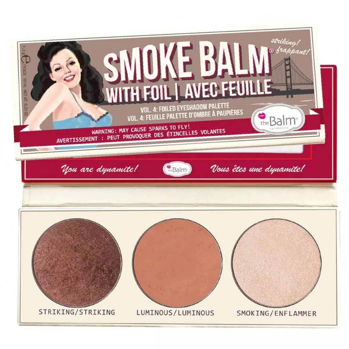 Палетка теней theBalm Smoke Balm vol 4