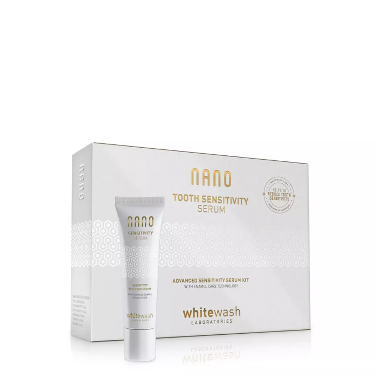 Сироватка для ремінералізації та чутливих зубів WhiteWash Laboratories Nano Sensitivity Serum