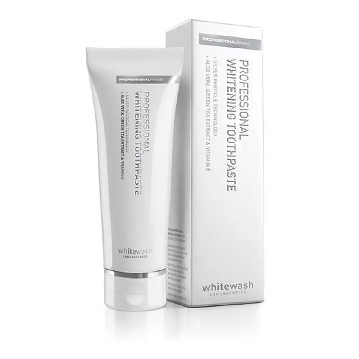 Відбілююча зубна паста з частинками срібла + захист ясен WhiteWash Laboratories Professional Whitening Toothpaste With Silver Particles