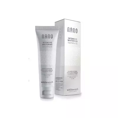 Інтенсивно відбілююча зубна паста з гідроксіапатитом WhiteWash Laboratories Nano Intensive Whitening Toothpaste