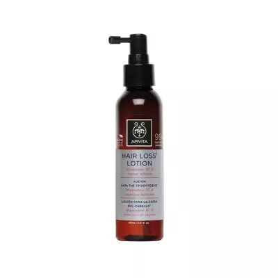 Лосьон от выпадения волос с облепихой, люпином и протеином Apivita Hair Loss Lotion