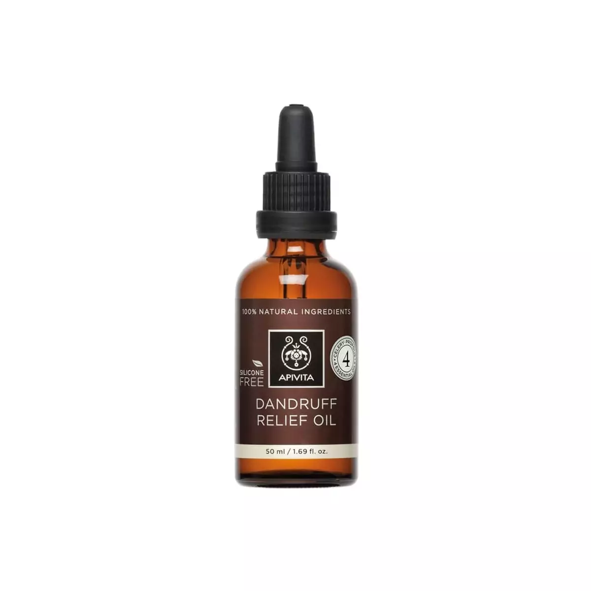 Олія від сухої та жирної лупи Apivita Dandruff Relief Oil