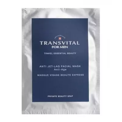 Омолоджуюча маска для чоловіків, що матує анти-стрес, Transvital Anti Jet-Lag Facial Mask
