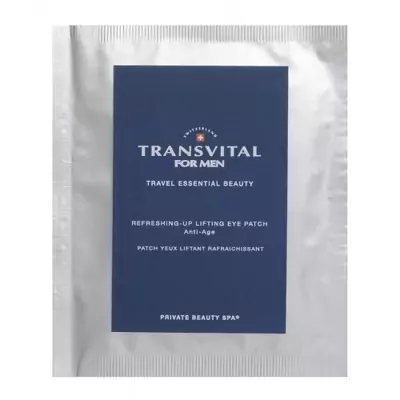 Ліфтінг патчі для шкіри навколо очей для чоловіків Transvital Refreshing Up Lifting Eye Patch