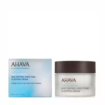 Омолоджуючий нічний крем, що надає сяйва і відновлює шкіру Ahava Time to Smooth Age