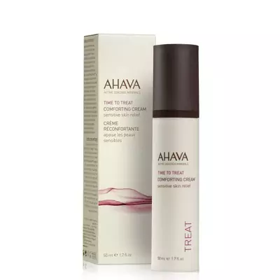 Заспокійливий крем для чутливої шкіри Ahava Time to Treat Comforting Cream Sensitive Skin Relief