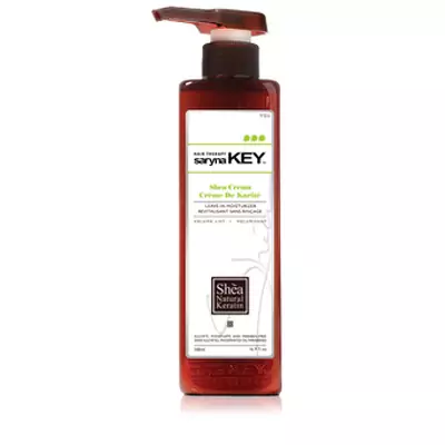 Увлажняющий крем для объема волос Saryna Key Volume Lift Keratin Treatment Pure African Shea Cream