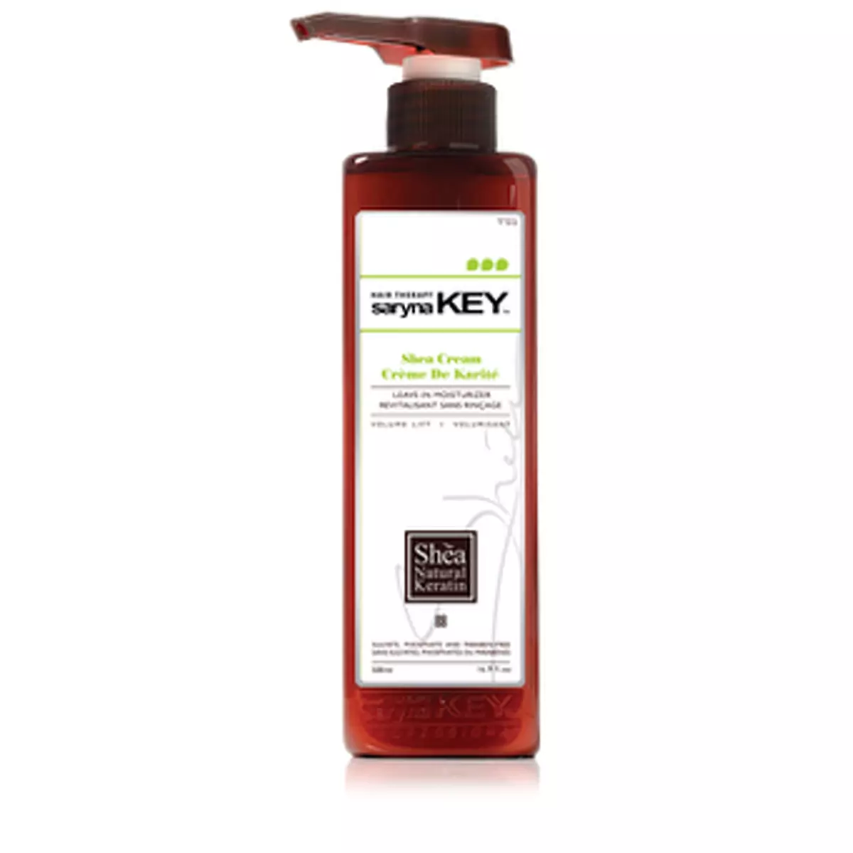 Увлажняющий крем для объема волос Saryna Key Volume Lift Keratin Treatment Pure African Shea Cream
