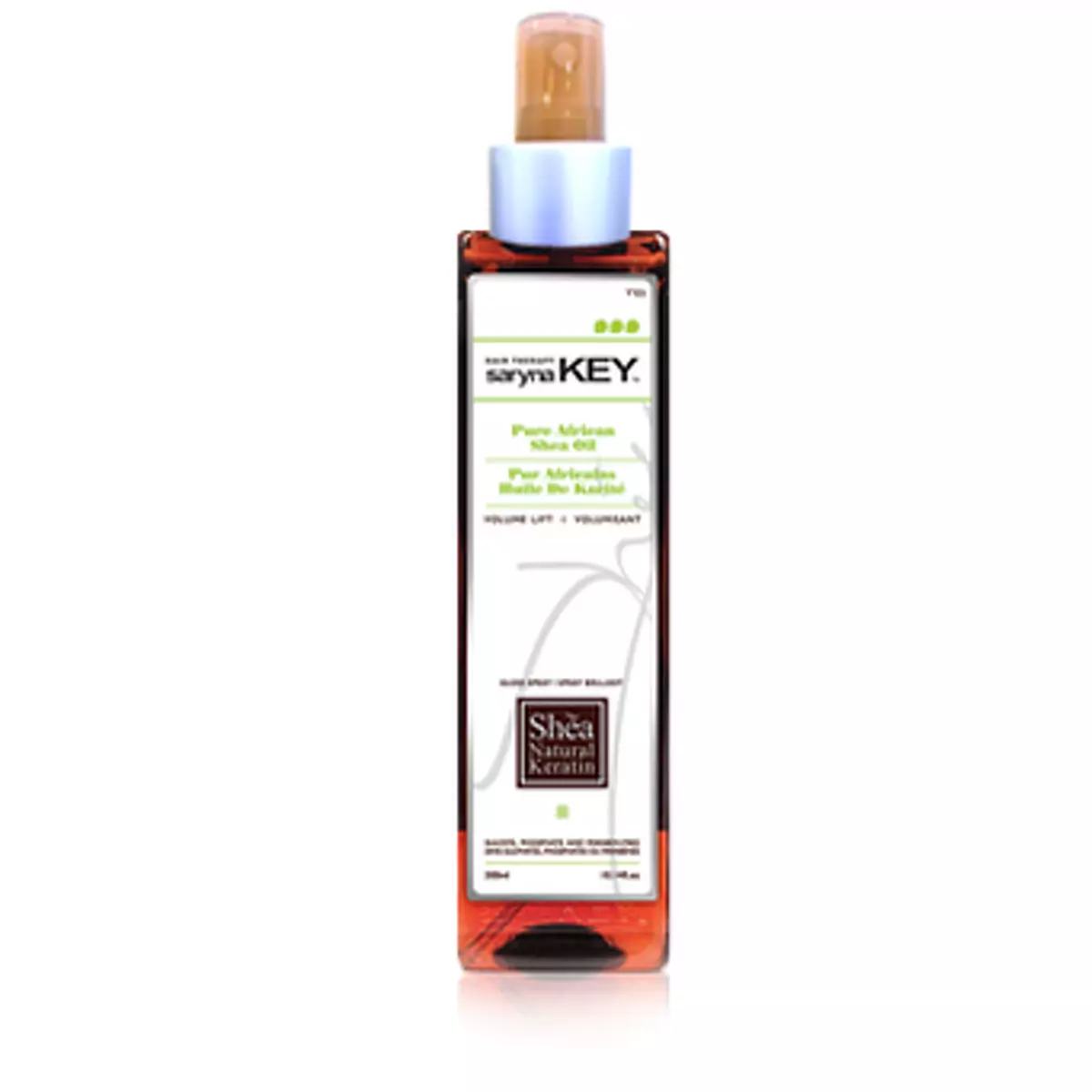 Спрей-блеск с маслом Ши для объема волос Saryna Key Volume Lift Pure African Shea Gloss