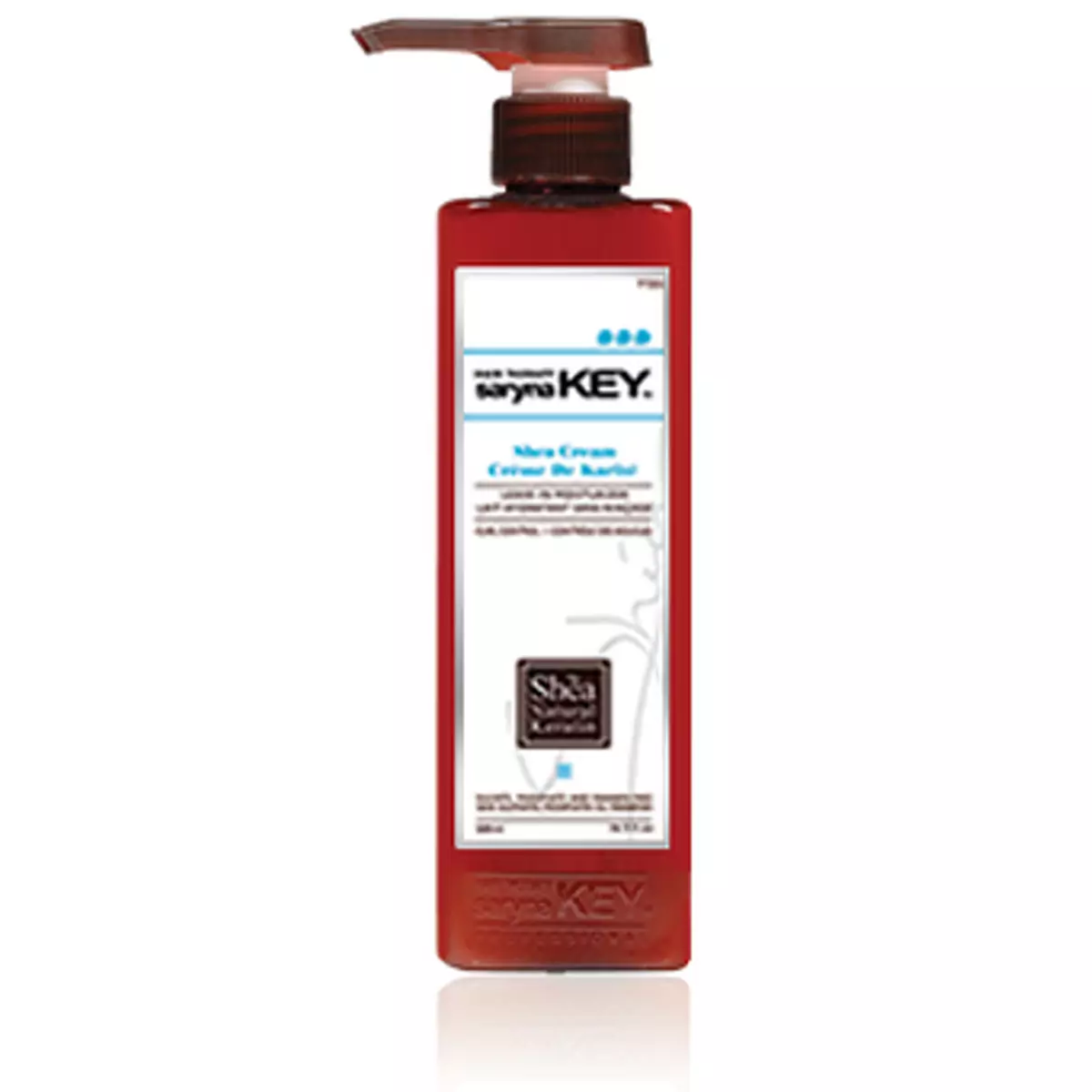 Увлажняющий крем для кудрявых волос Saryna Key Curl Control Keratin Treatment Pure African Shea Cream