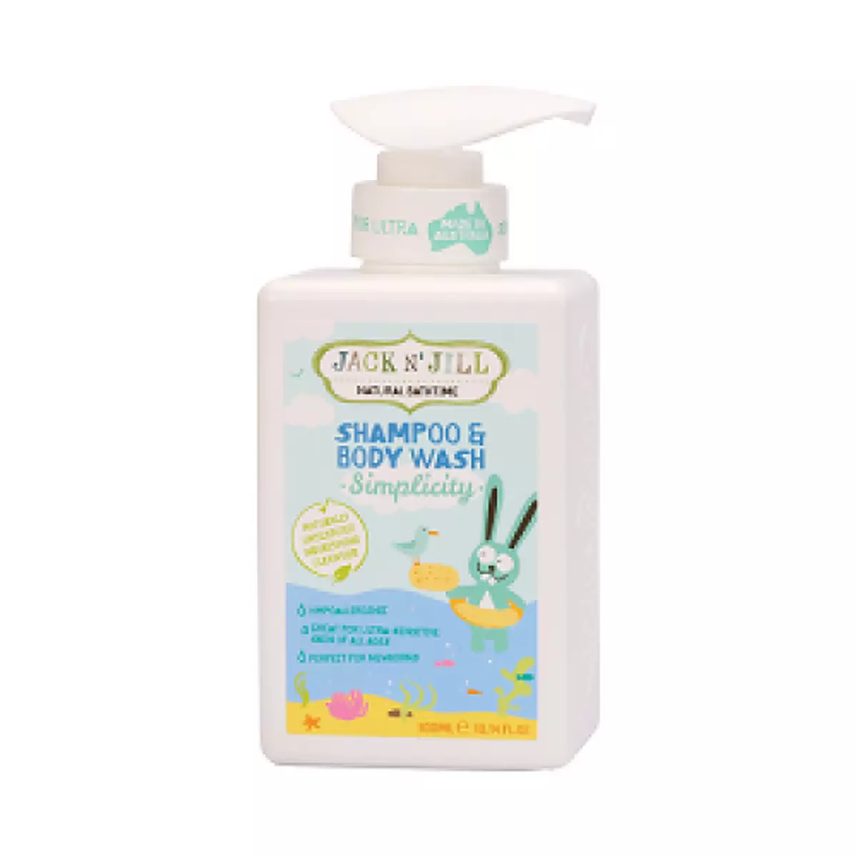 Мягкое средство для мытья тела и волос Природность Simplicity Jack N\' Jill