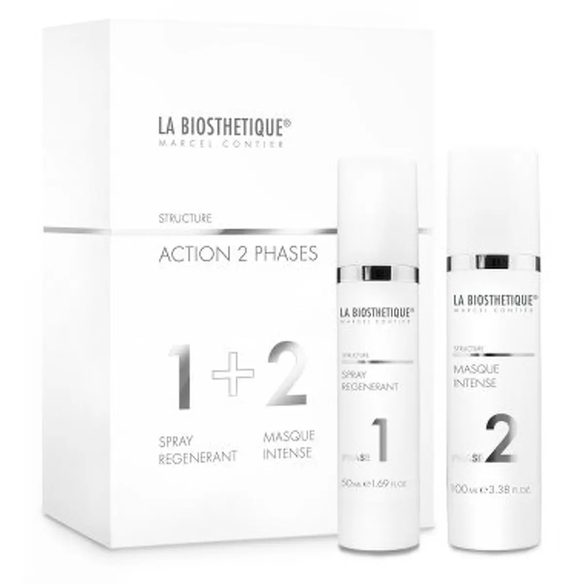 Двухфазный восстановитель структуры волос La Biosthetique Action 2 Phases