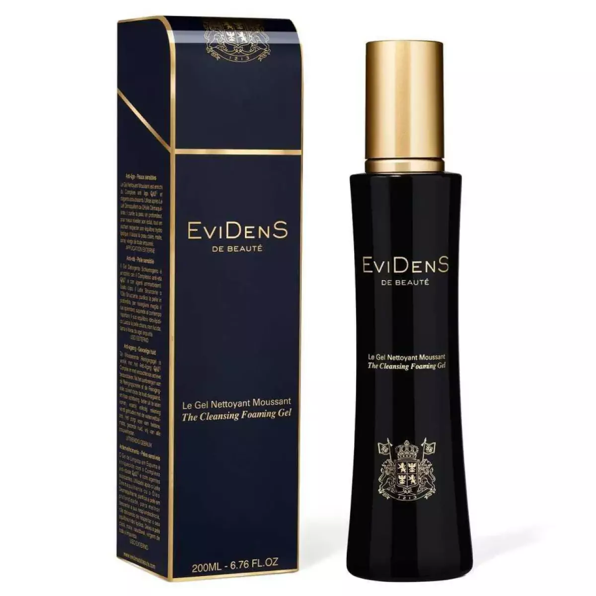 Легкий пенящийся гель-мусс для снятия макияжа EviDenS De Beaute The Cleansing Foaming Gel