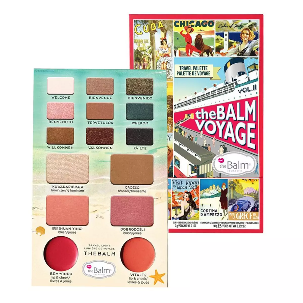 Палетка для макіяжу theBalm Balm Voyage Vol.2