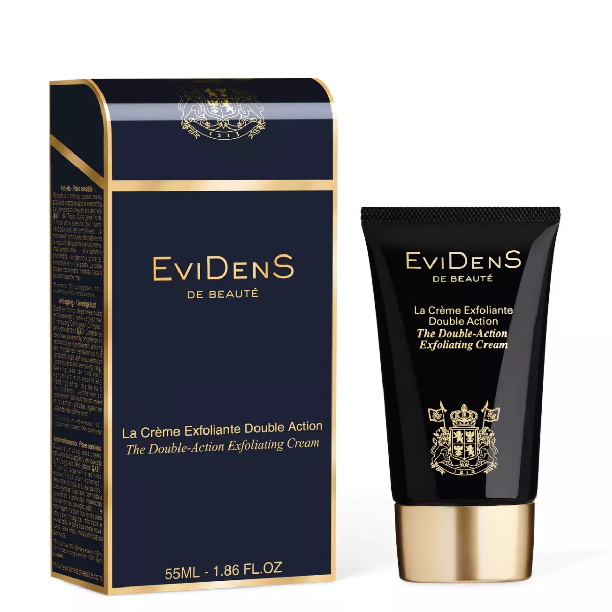 Крем ексфоліант подвійної дії для обличчя EviDenS De Beaute The Double Action Exfoliating Cream