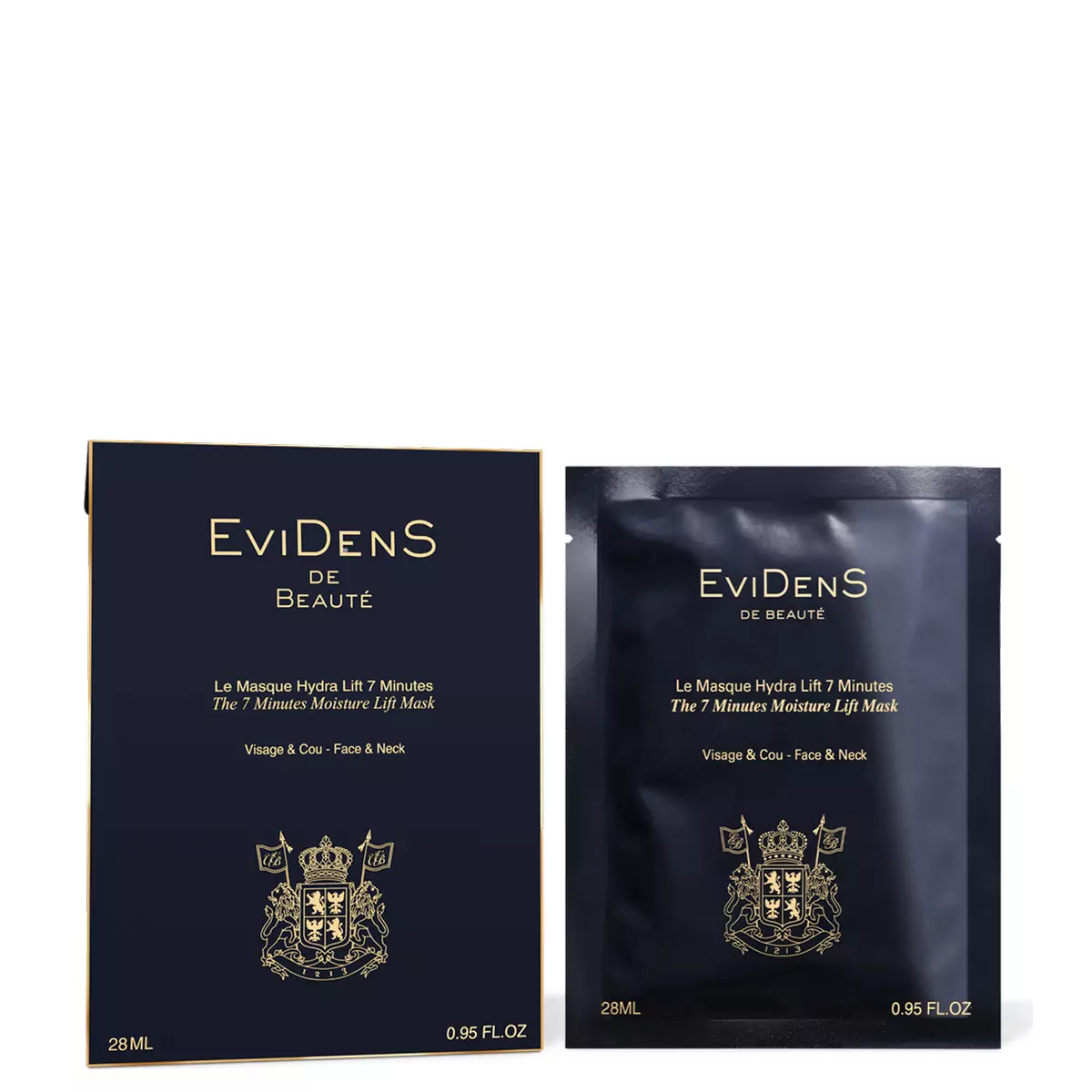7-ми минутная увлажняющая и лифтинговая маска для лица и шеи EviDenS De Beaute  The 7 Minutes Moisture Lift Mask Sheet
