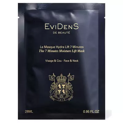 7-ми хвилинна зволожуюча і ліфтингова маска для обличчя та шиї EviDenS De Beaute  The 7 Minutes Moisture Lift Mask Sheet