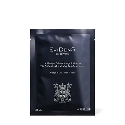 7-ми минутная антивозрастная отбеливающая маска для лица EviDenS De Beaute The 7 Minutes Anti-Aging Brightening Mask Box