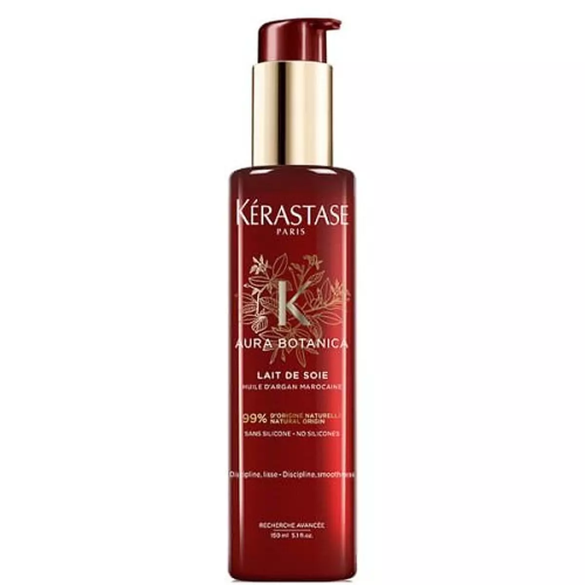 Розгладжуюче молочко для волосся Kerastase Aura Botanica Lait de Soie