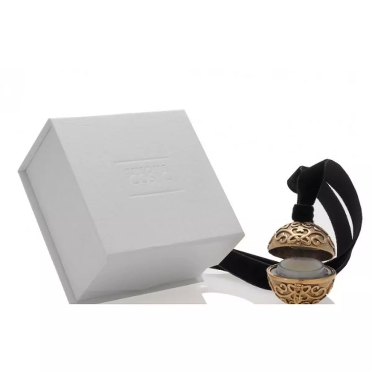 Черная жемчужина Сваровски с твердыми духами Osè Simone Cosac Perle à Porter Black Swarovski - Osè Solid Perfume
