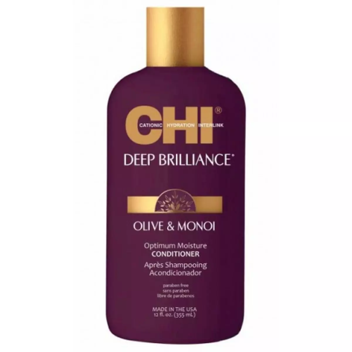 Кондиционер для поврежденных волос CHI Deep Brilliance Olive & Monoi Optimum Moisture Conditioner