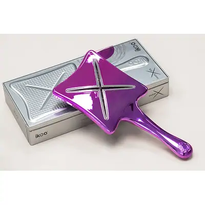 Расческа для сушки феном ikoo paddle X metallic love affair