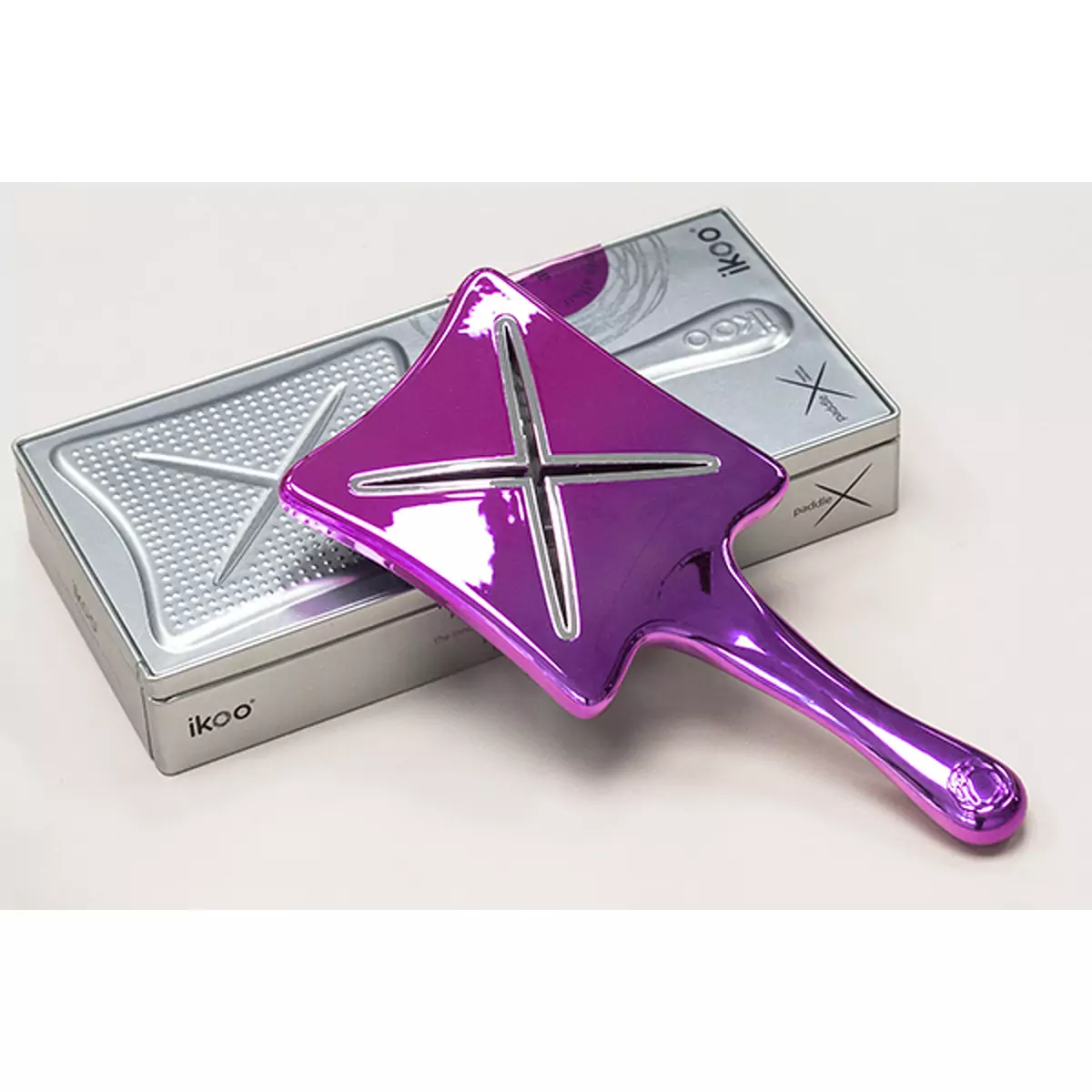 Расческа для сушки феном ikoo paddle X metallic love affair