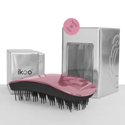 Расческа ikoo home metallic rose