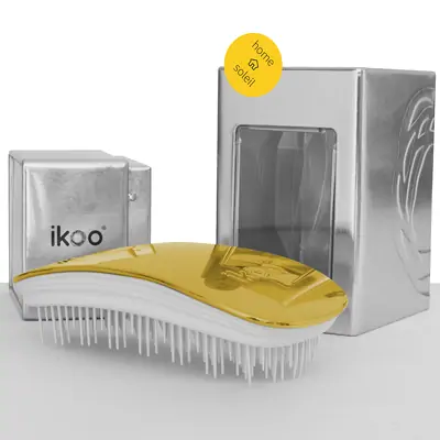 Расческа ikoo home metallic soleil