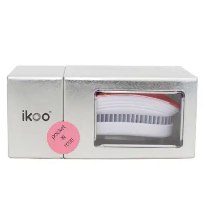 Компактная расческа ikoo pocket metallic rose