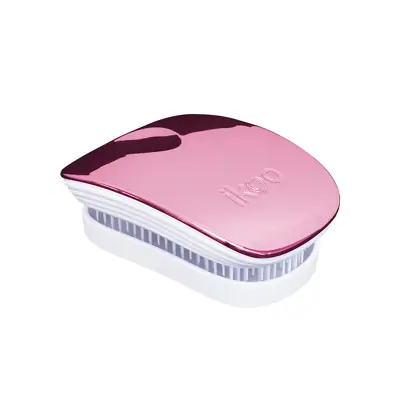 Компактная расческа ikoo pocket metallic rose