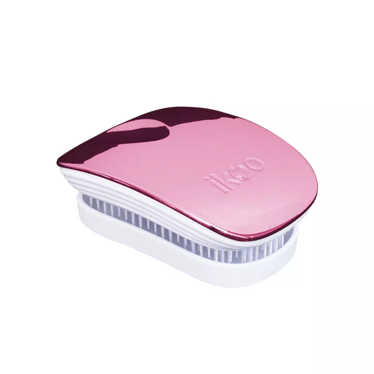 Компактная расческа ikoo pocket metallic rose