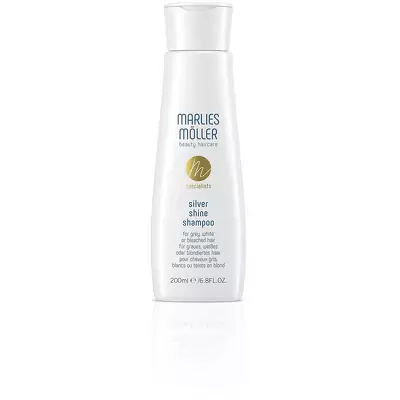 Шампунь для білявок проти жовтизни волосся Marlies Moller Silver Shine Shampoo