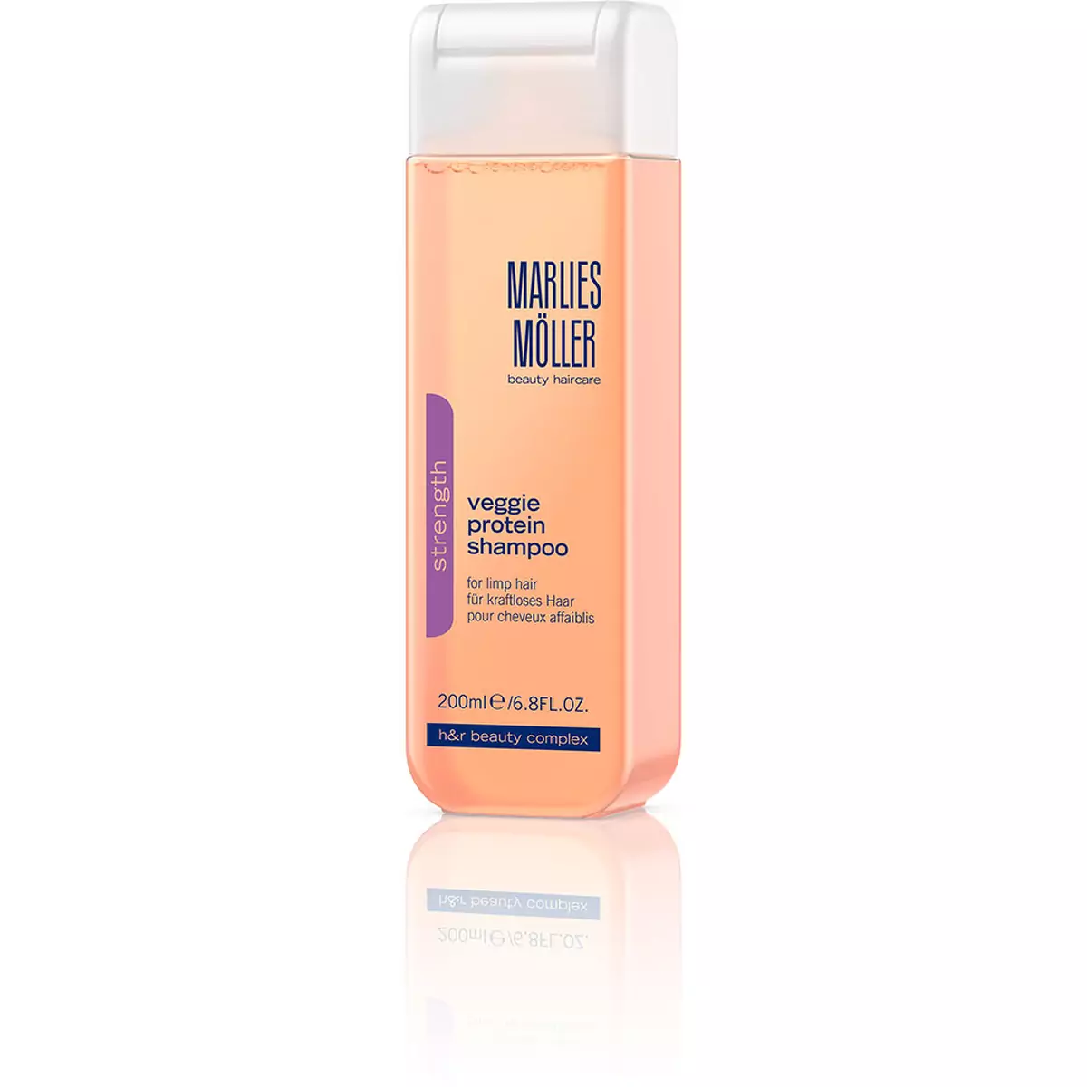Шампунь для ослабленого волосся на основі рослинного протеїну Marlies Moller Veggie Protein Shampoo