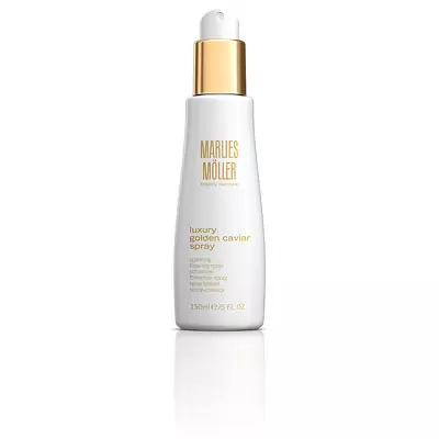 Драгоценный икорный спрей для блеска волос Marlies Moller Luxury Golden Caviar Spray