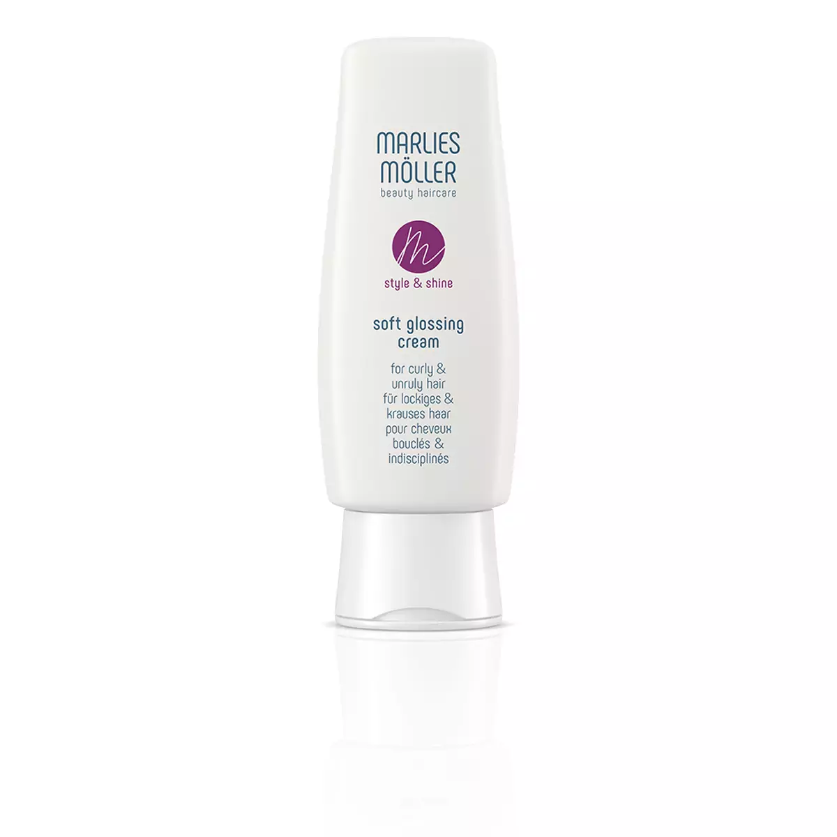 Крем-блеск для выпрямления волос Marlies Moller Soft Glossing Cream