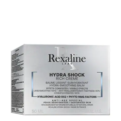Бальзам для увлажнения и разглаживания кожи Rexaline HYDRA SHOCK Hydra-Smoothing Balm