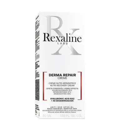 Крем для питания, восстановления и успокоения чувствительной кожи Rexaline DERMA REPAIR Nutri-Recovery Cream