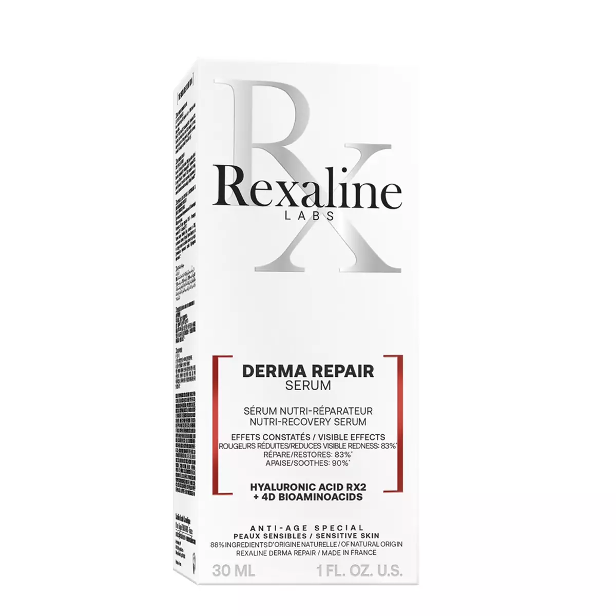 Сироватка для живлення, відновлення та заспокоєння чутливої шкіри Rexaline DERMA REPAIR Nutri-Recovery Serum