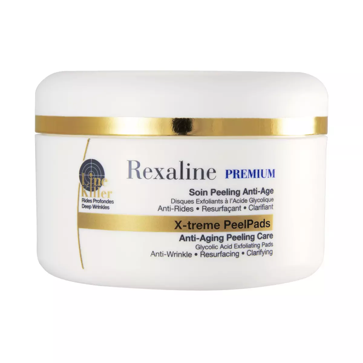 Антивозрастной пилинг Rexaline PREMIUM LINE-KILLER X-Treme Peel Pads