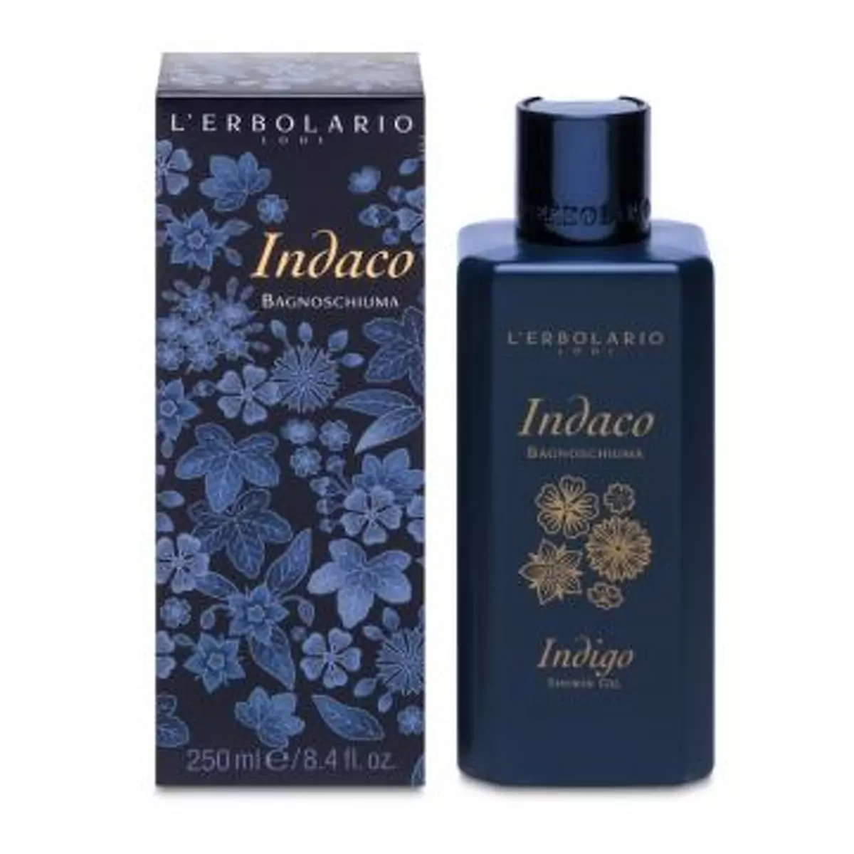 Пена для ванны - гель для душа Индиго L\'Erbolario Indaco