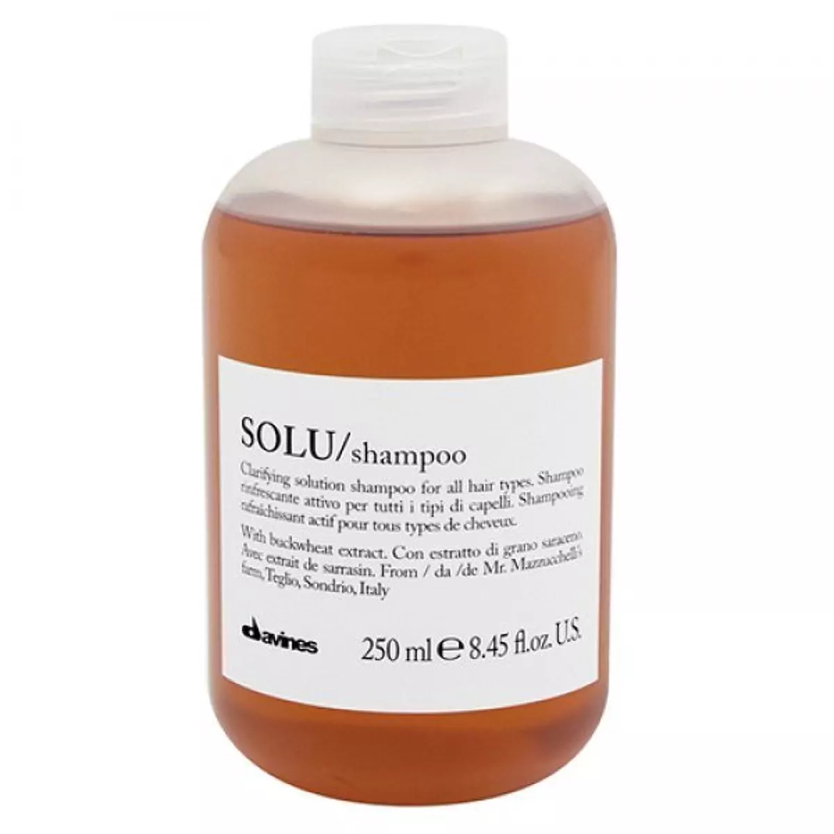 Шампунь глубокой очистки Davines Solu Shompoo