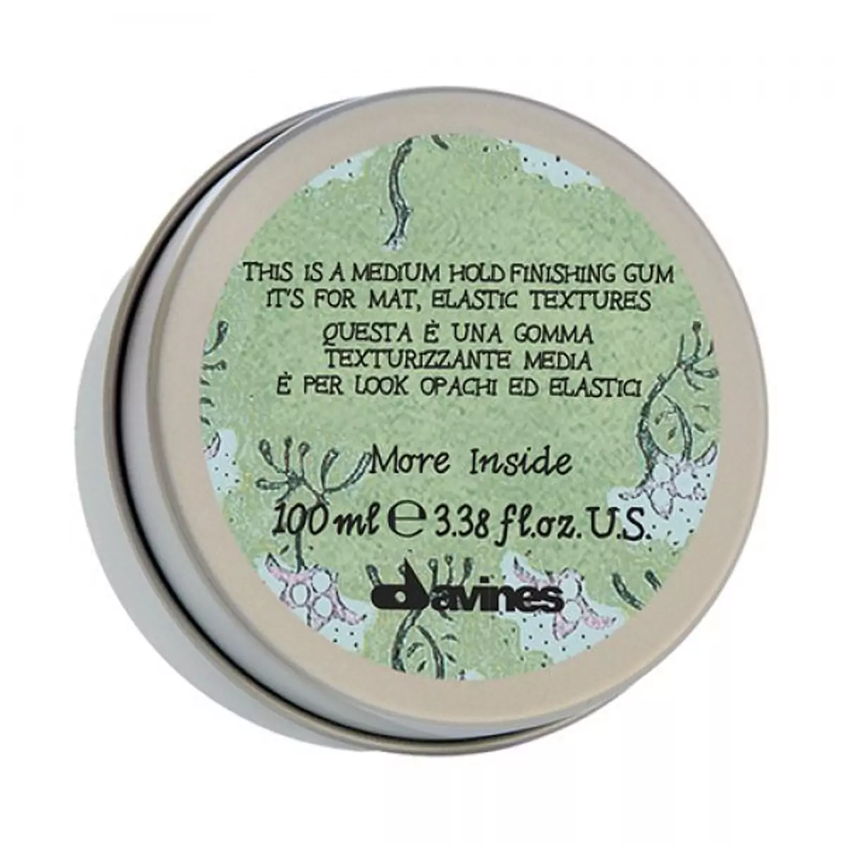 Глина для стійкого матового фінішу Davines Strong Moulding Clay