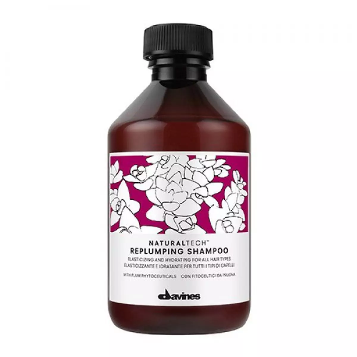 Ущільнюючий шампунь Davines Natural Tech Replumping Shampoo